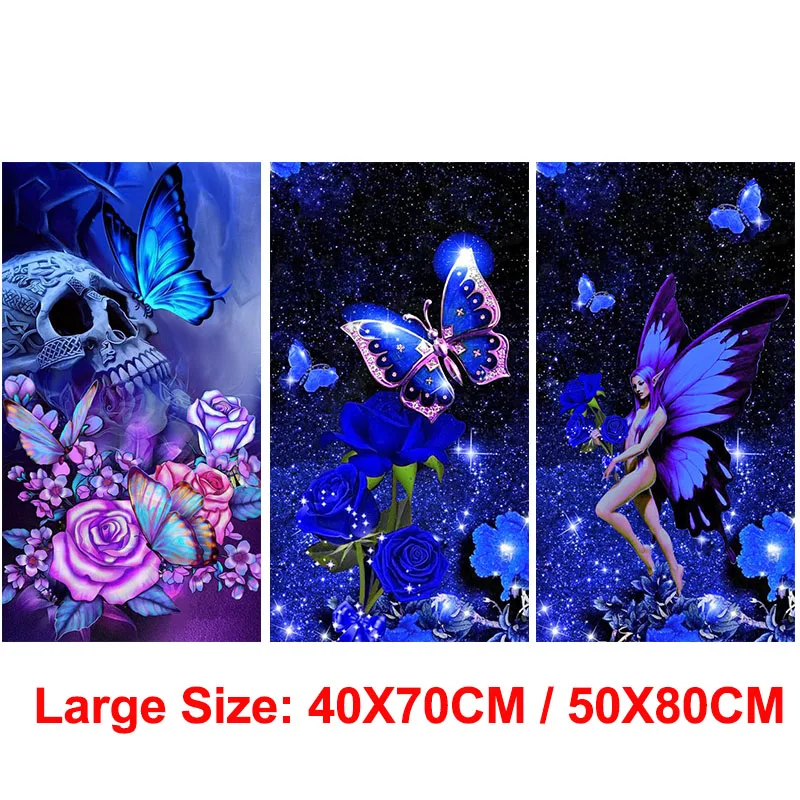 

5d diy diamond painting butterfly picture of rhinestone diamond mosaic embroidery 5d cross stitch kits art home decoration gifts