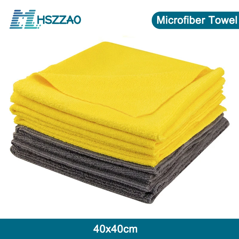 

350GSM Car Wash Microfiber Towel Car Cleaning Cloth Car Detailing Super Absorbent Car Care Cloth Soft Edgeless Drying Towels