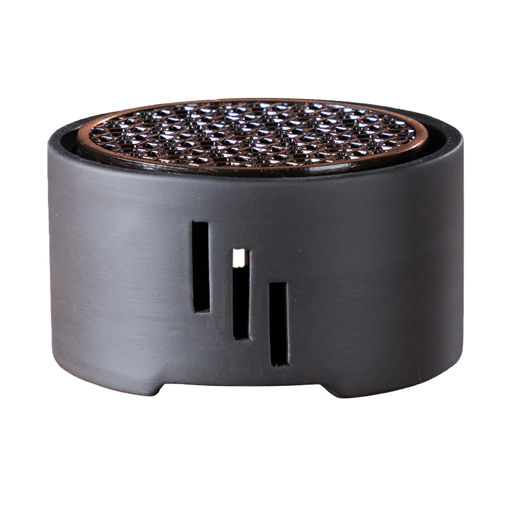 

Portable Heaters Teapot Wax Warmer Cast Iron Tealight Holder Stand Kettle Heating Furnace