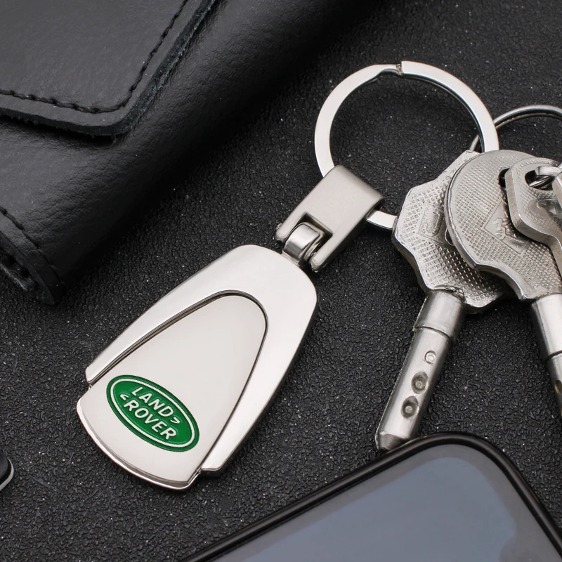 

Car Triangle Styling Keychain Metal Key Chain Rings Accessories For Land Rover Discovery 2 3 4 5 Freelander Range l320 l322 2022