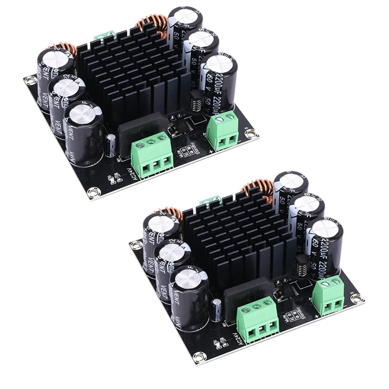 

2X XH-M253 TDA8954TH Core BTL Mode HIFI Class 420W High Power Mono Digital Amplifier Board D3-003