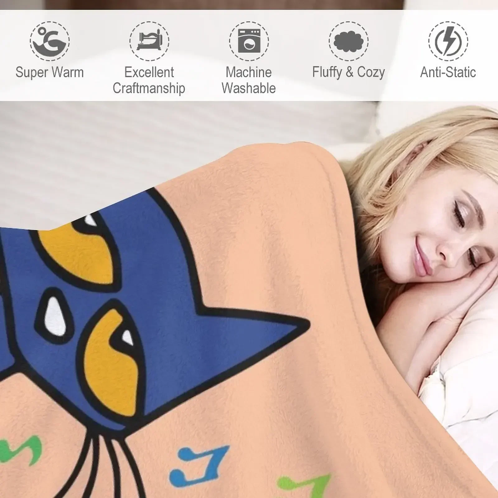 Одеяло в стиле рок и чтения с красной гитарой белой обувью теплые зимние детские