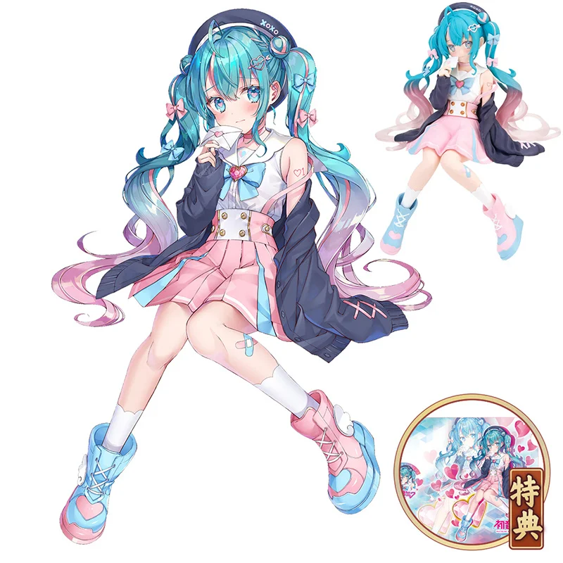 

Фигурка Furyu Hatsune Miku, фигурка Вокалоида, Мику, любовь, матросские куклы, лапша, фигурка аниме, модель, игрушки для девочек, подарок