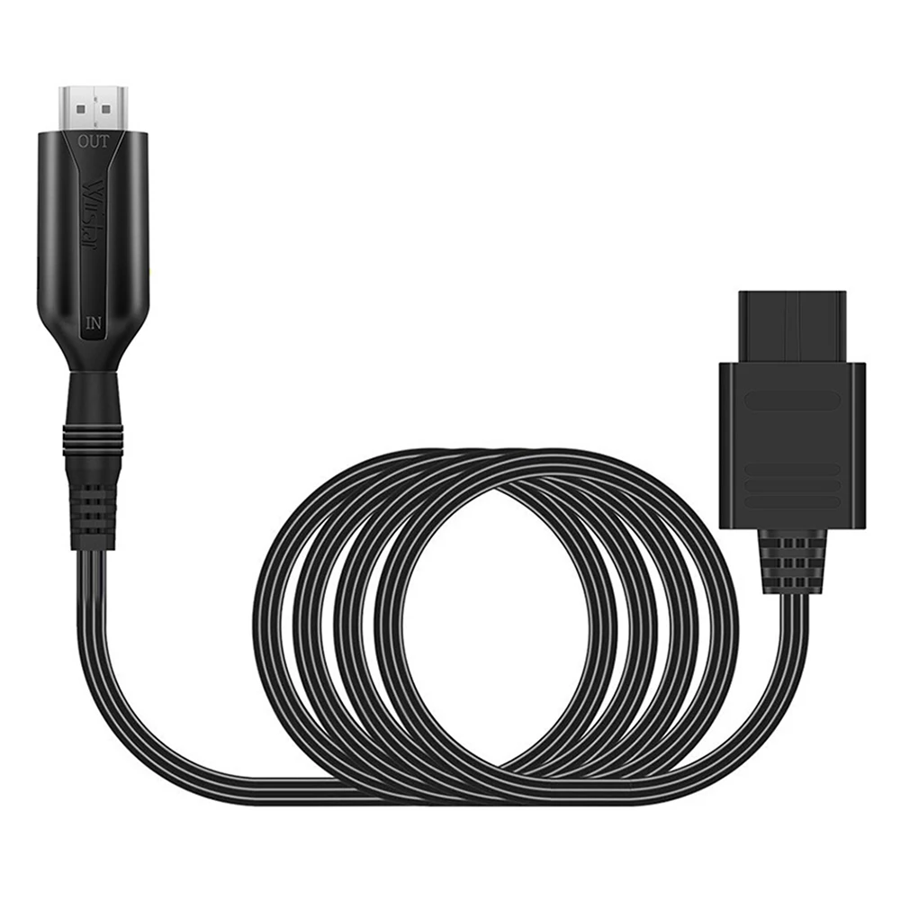 

Совместимый с Nintendo N64/SNES/NGC/SFC преобразователь с HDMI-кабелем HD Link Ретро игровая консоль Аудио Видео адаптер с питанием