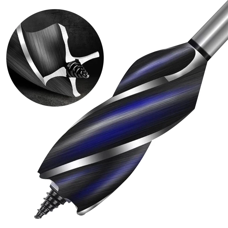 10-32 мм сверло по дереву шестигранным хвостовиком Четыре слота четыре лезвия