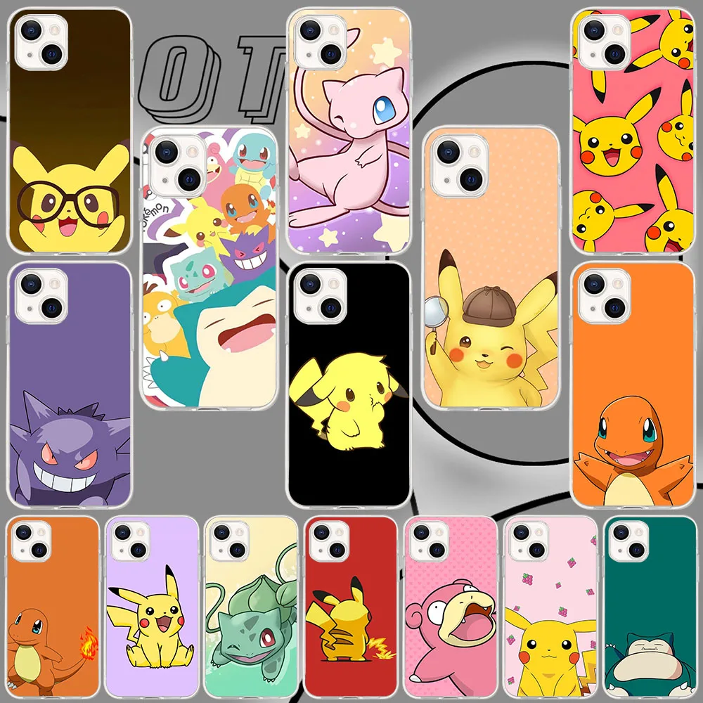 PK-24 Cute Pokemon Flexible чехол для Infinix GT 10 Smart 4 4C 6 HD 5 8 8i X NEO 20 30 S5 Pro Plus