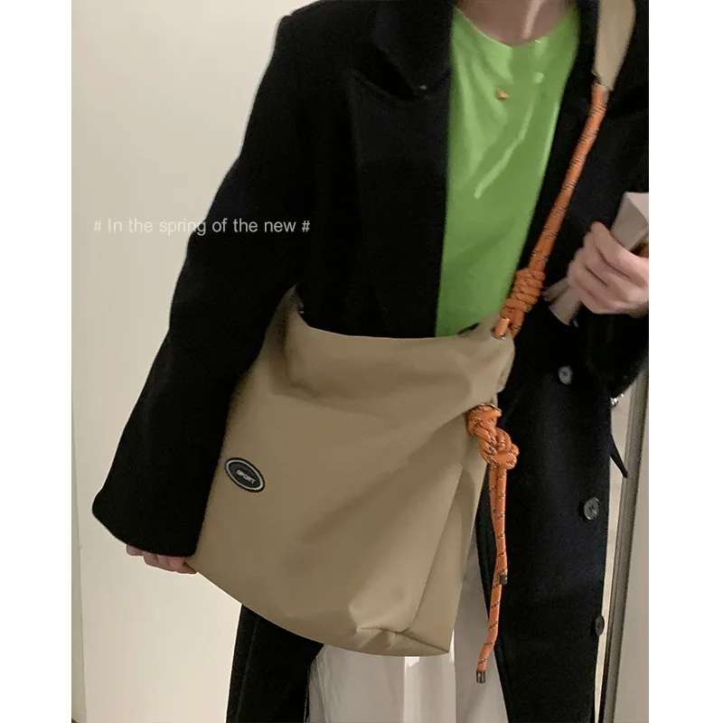 Crossbody Bags for Women Large-capacity Bag Lightweight ShouldBag Fashion Student's Diagonal Nylon Bag Diagonal Summer 2023