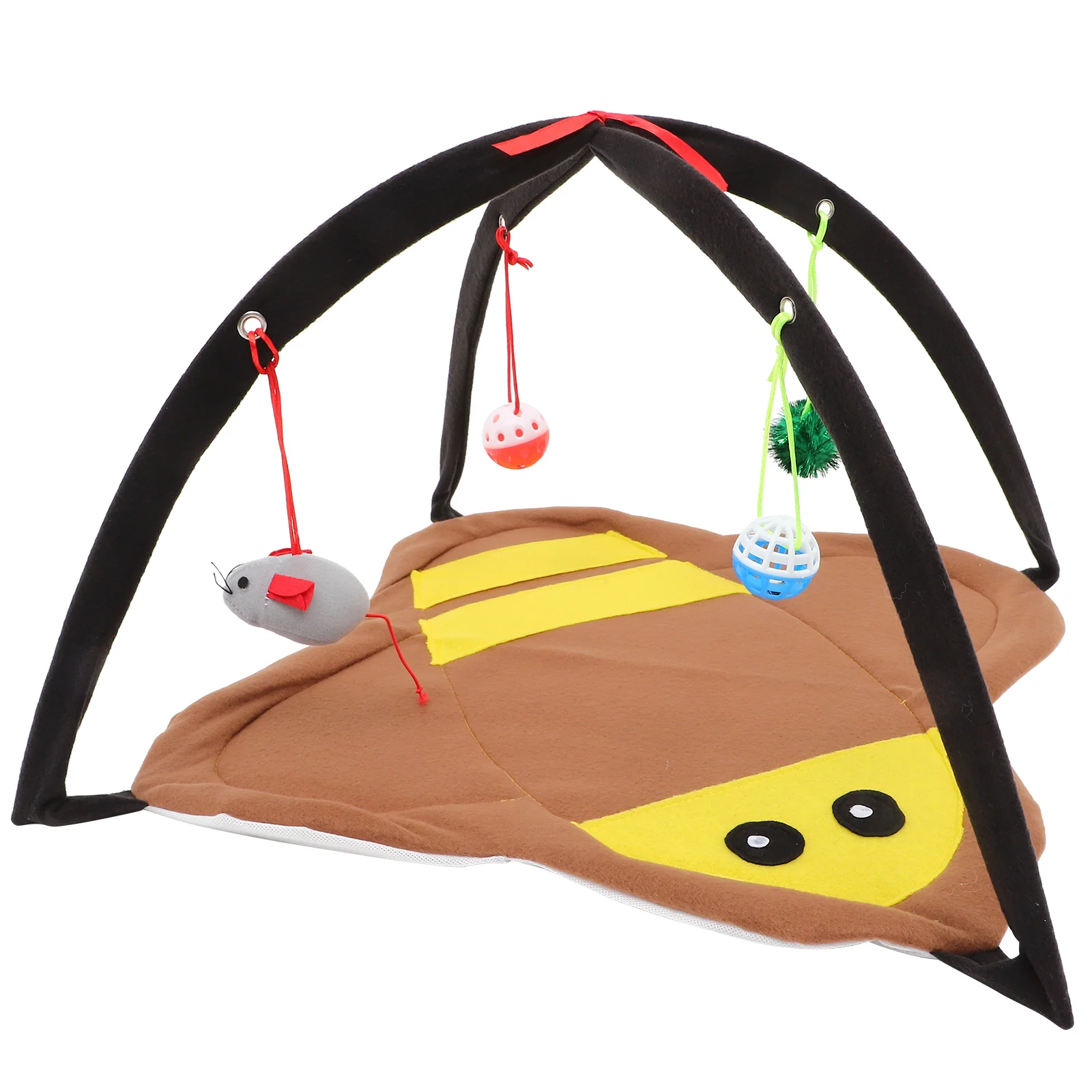 

Indoor Pet Tent Decorative Cat House Household Birthday Decoration for Girl Kitten Sleeping Breathable Double-sided Fleece