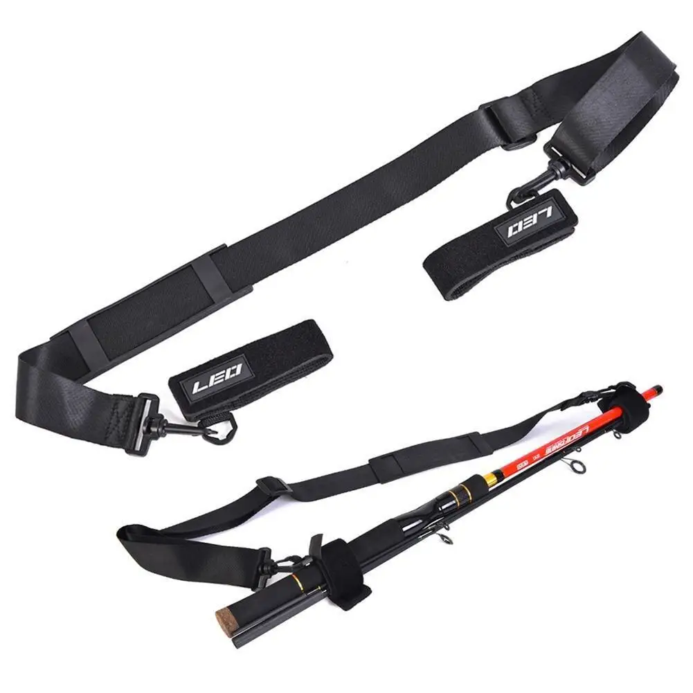 

Sbr Lure Rod Fishing Rod Shoulder Strap Premium Multifunctional Adjustable Belt Clip Fishing Tools Fishing Gear Accessories