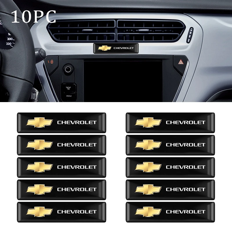 

Car Styling Epoxy Decoration Emblem Sticker Decal For Chevrolet Cruze Captiva Trax Malibu Tahoe Equinox Impala Sonic Accessories