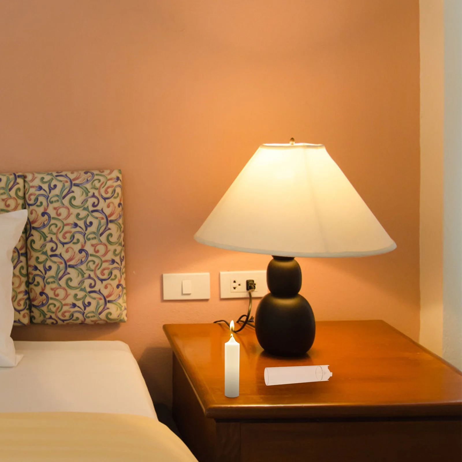 Форма-цилиндр шпиль прочный акриловый ароматизированный пластик ручной работы