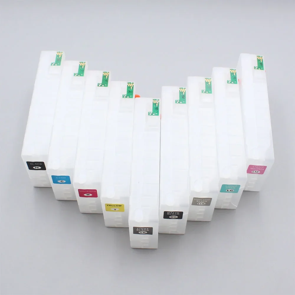 9 цветов 160 мл/шт. многоразовый картридж для струйных принтеров Epson Surecolor P800 P 800 с