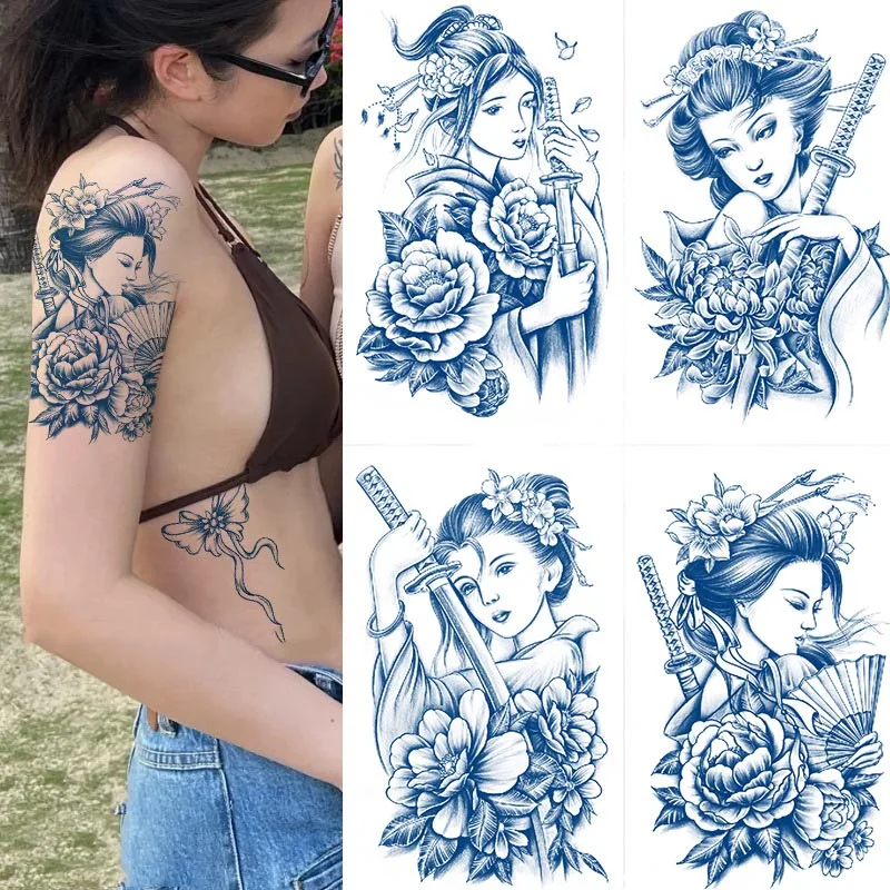 Временные татуировки для женщин и девочек, боди-арт, живопись на руку и ноги, тату-наклейка, Реалистичная поддельная Черная роза, водонепроницаемые татуировки Временные татуировки для женщин и девочек, боди-арт, живопись на руку и ноги, тату-наклейка, Реалистичная поддельная Черная роза, водонепроницаемые татуировки