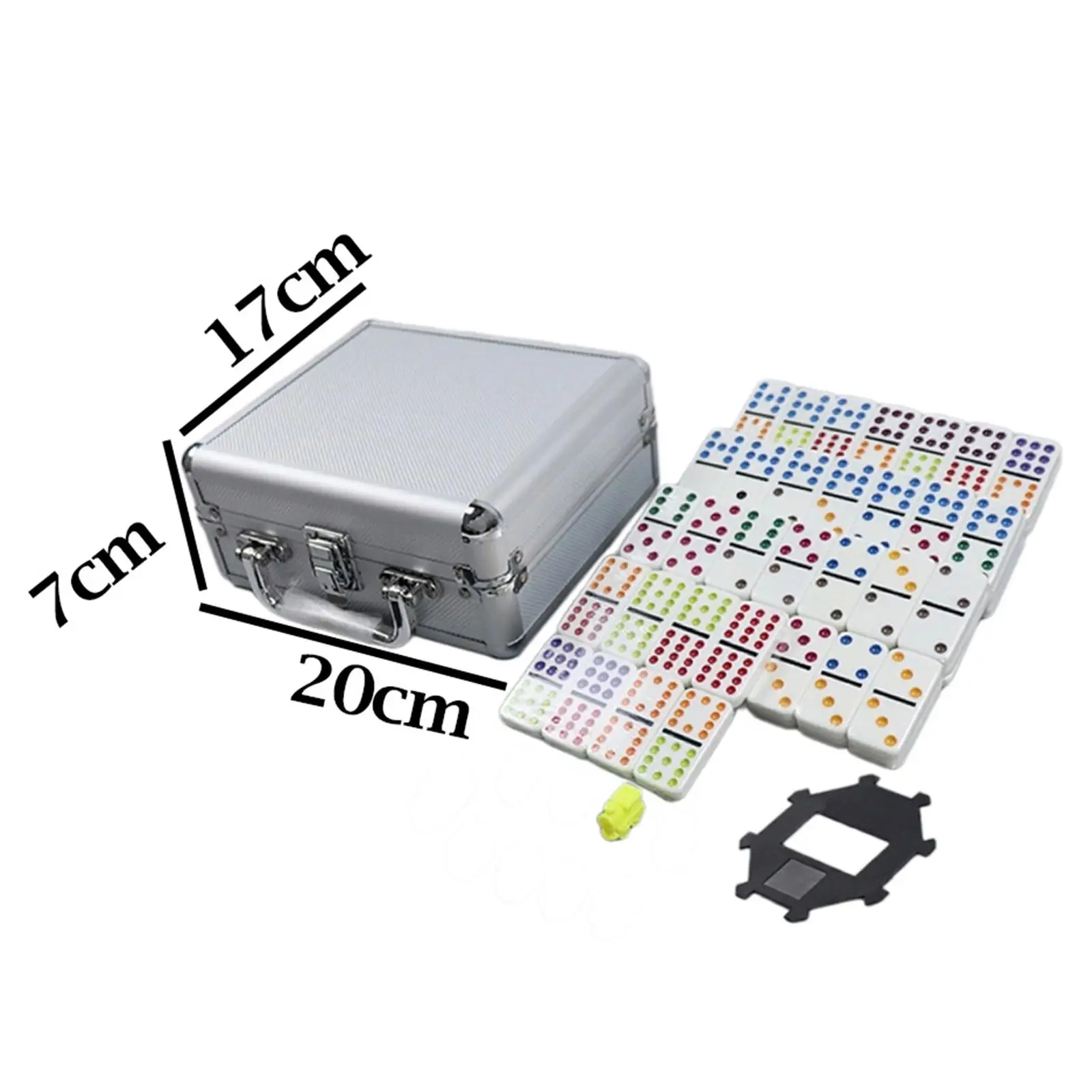 Набор для игры в домино двойное шесть развивающая игрушка 91 плитка настольная