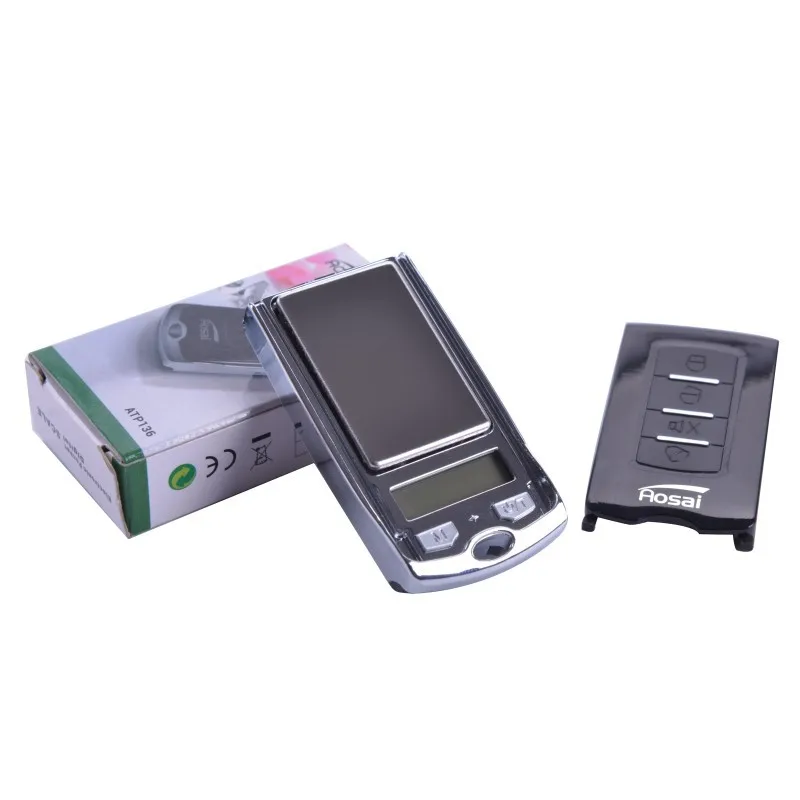 

Pocket Scales Mini Precision Digital Scales for Gold Sterling 200g/100g 0.01g Jewelry Gram Balance Weight Electronic Scales