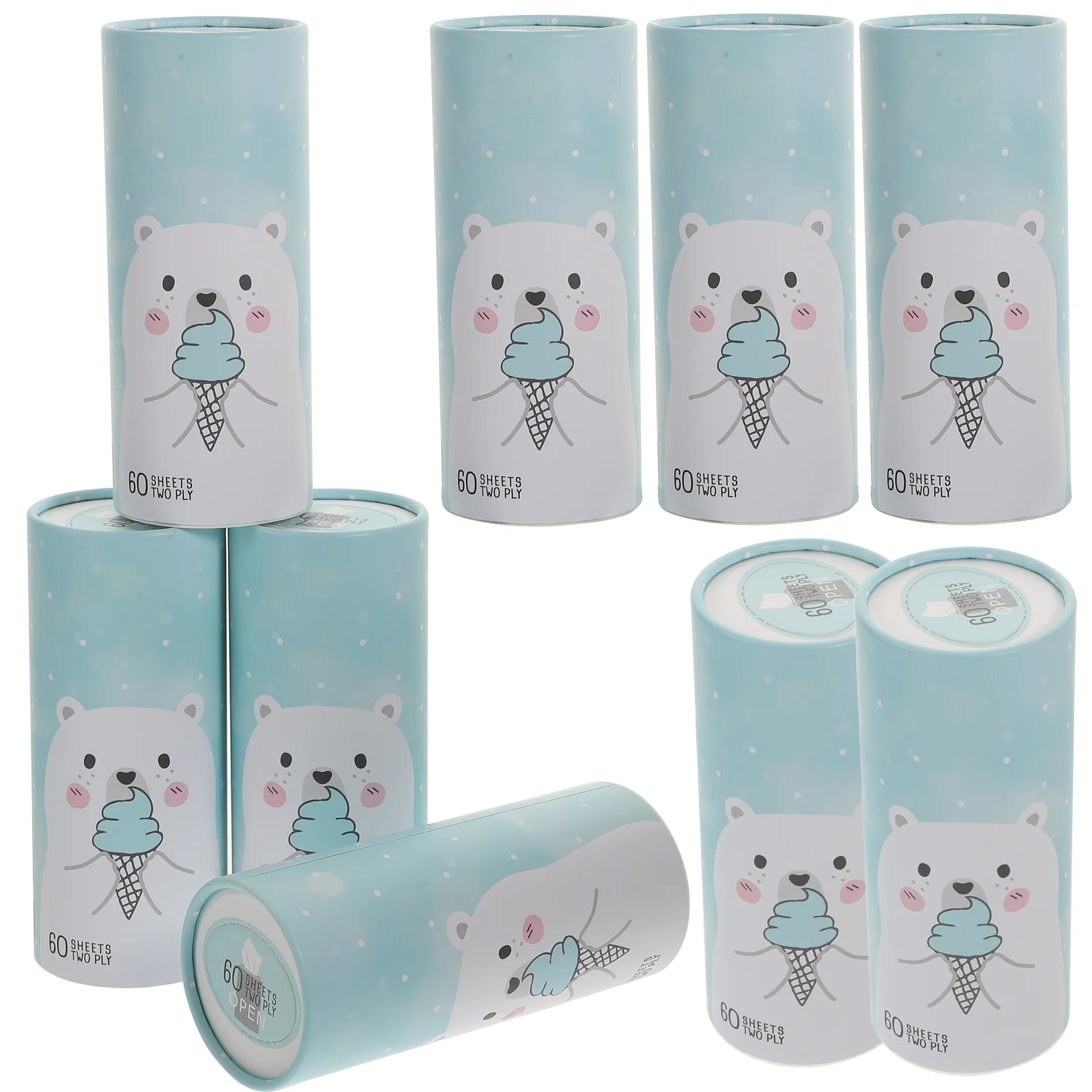 

Tissues Car Tissue Facial Box Holder Travel Portable Size Round Boxes Visor Soft Ultra Packs Tube Home Kithchen Case Tubes