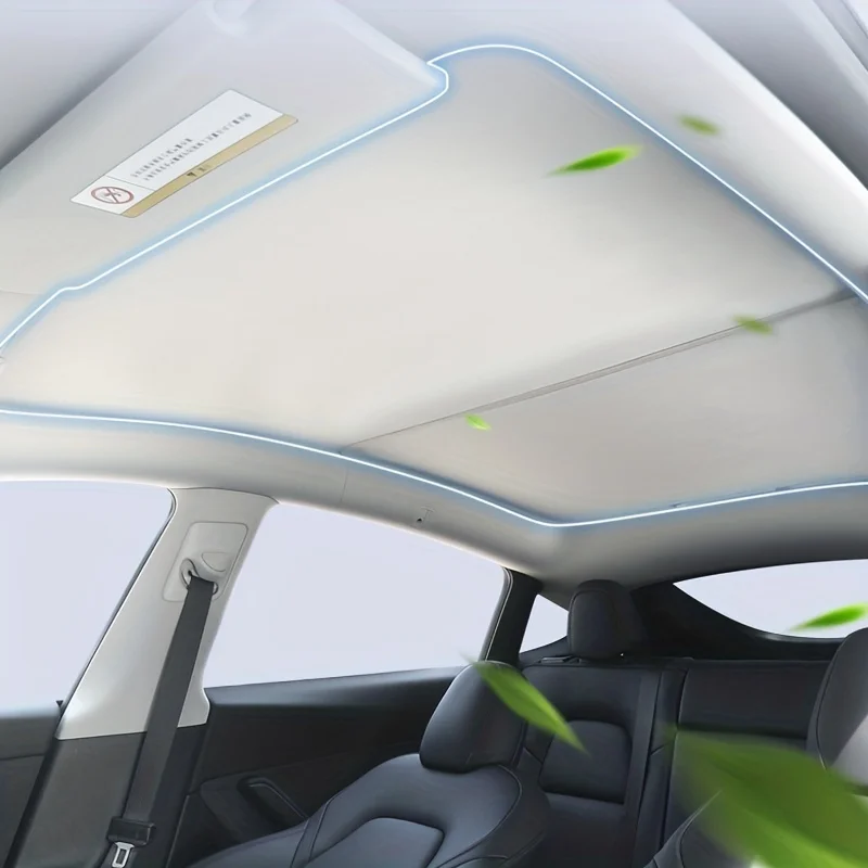 

Новая модернизированная Пряжка из льдовой ткани для Tesla Model 3, солнцезащитные очки, стеклянные аксессуары