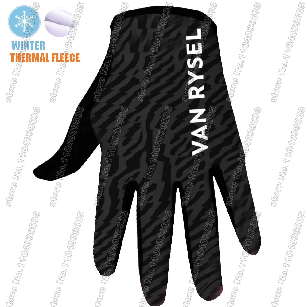 Велосипедные перчатки Van Rysel коллекция 2024 зимние трикотажные изделия розовые