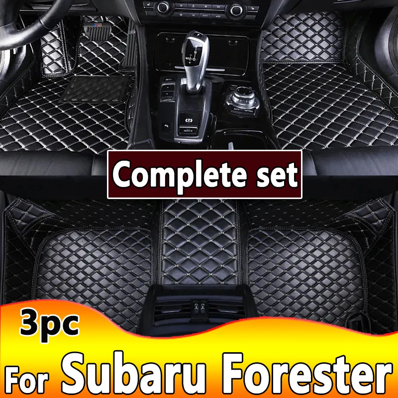 

Автомобильные коврики для Subaru Forester 2023 2022 2021 2020 2019, коврики для салона автомобиля, коврики, аксессуары, подкладки для ног, водонепроницаемые коврики