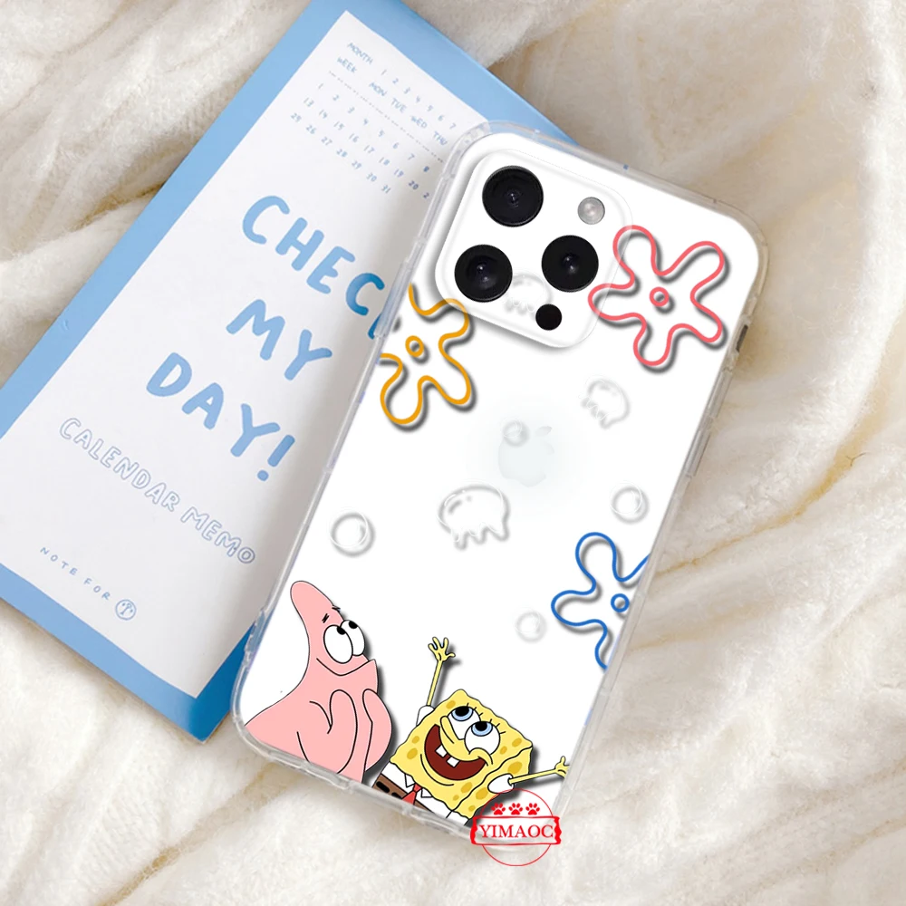 Мягкий чехол R7 SpongeBob SquarePants для LG K71 K8 Plus K9 Lite Q510 K92 Q92 Stylo 6 7 V40 V50 V60 Velvet G9 X4 Q61 Q60