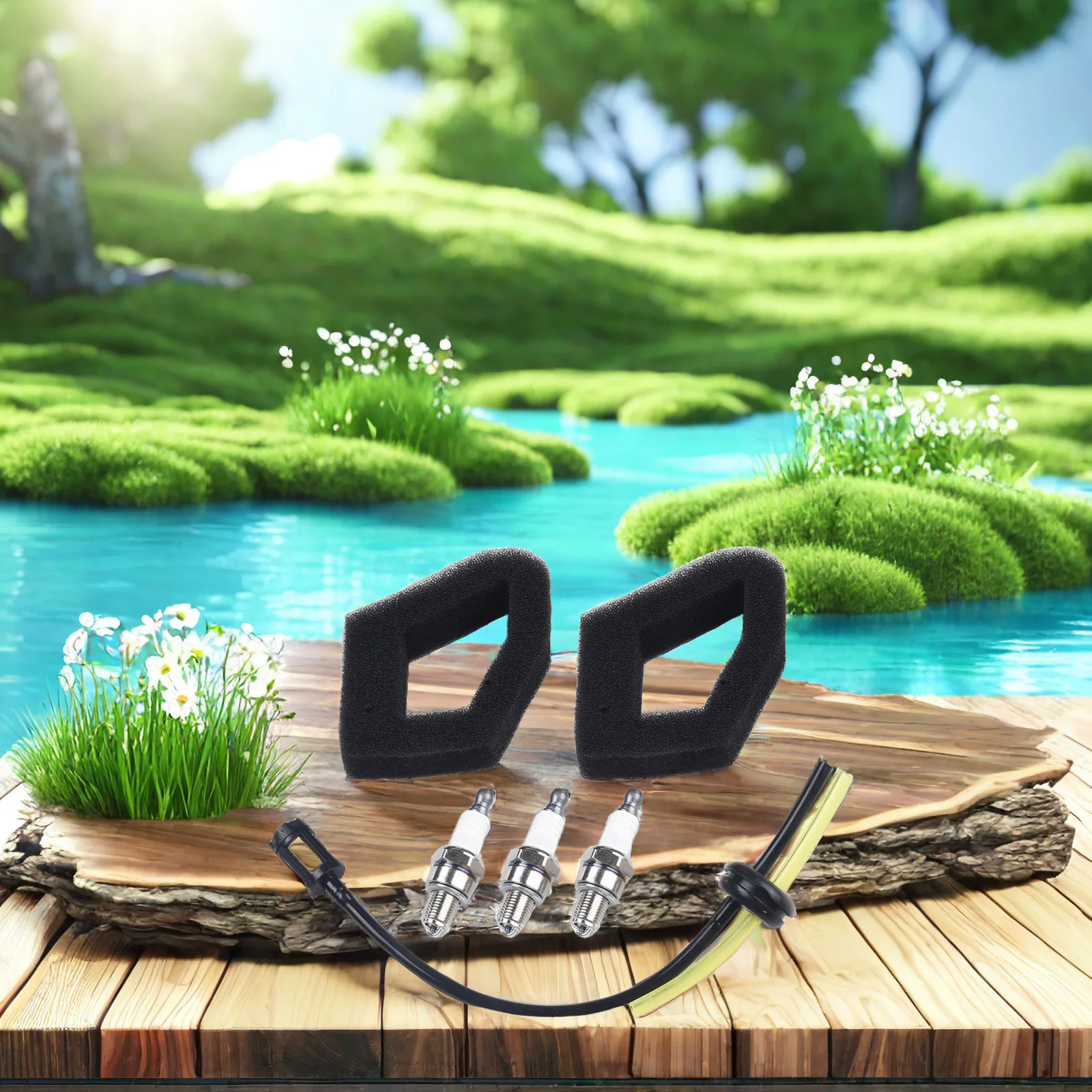 Мощный воздушный фильтр свечи зажигания для ULT425 UMS425 UMK425 UMK435 UMC425 UMC435 HHB25 GX35