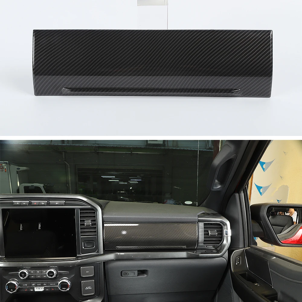 

AuRapidOne для Ford F150 2021 + коробка для хранения приборной панели автомобиля, декоративные наклейки, молдинги для автостайлинга интерьера