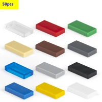 50pcs technical building blocks 1x2 tile diy scene figure compatible with 3069 moc creative educational toys for children gift