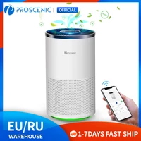 proscenic a8 air purifier h13 true hepa filter for 968ft%c2%b2 large room app alexa google voice control filter change remind 25db
