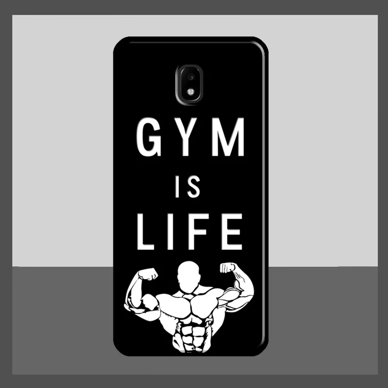 Bodybuilding Gym Fitness For Samsung Galaxy J5 J3 J7 J1 2016 A3 A5 2017 A6 A7 A8 A9 J8 2018 J4 J6 Plus Phone Case images - 2