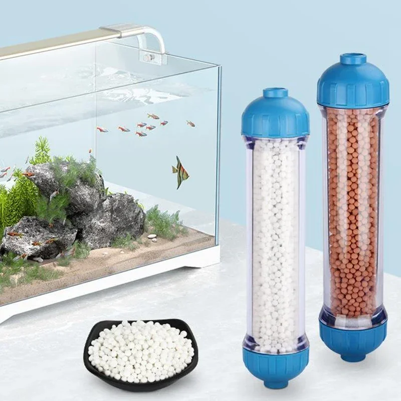 

DIY Water Purifier Filter Material Filling Empty Shell Water Purifier Straight Tube Filter Cartridge Transparent Filter Housing