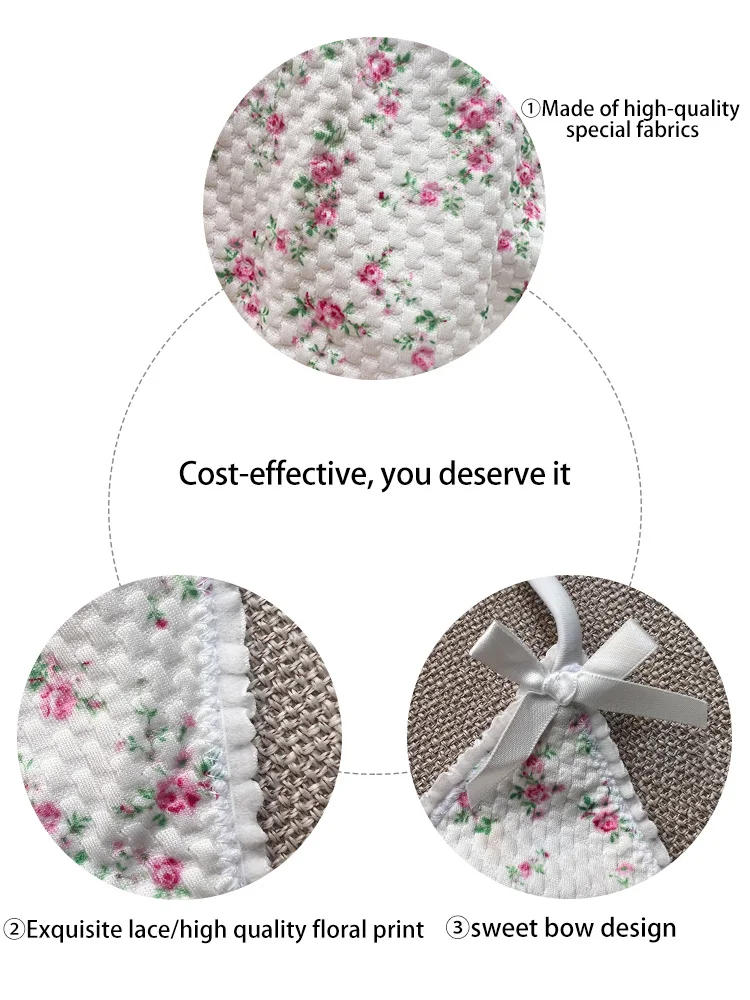 Купальник Miyouj с цветочным принтом сексуальные бикини треугольный купальник