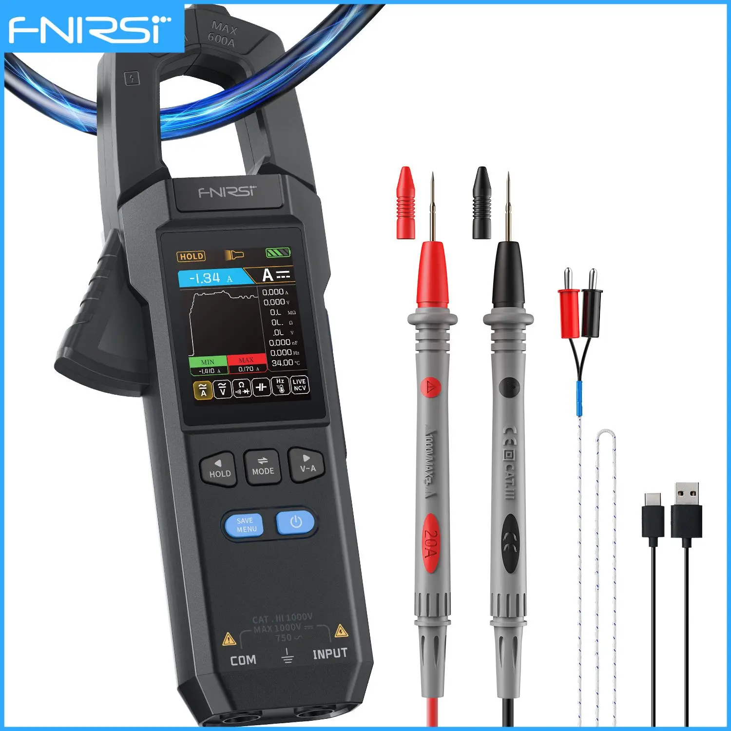 FNIRSI Мультиметр DMC-100