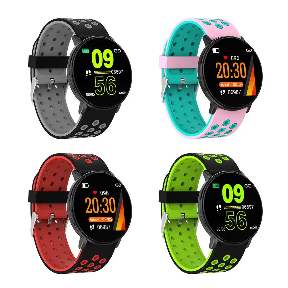 

Hot Sale Wristbands Delicate Design W8S Color Screen Smart Bracelet Heart Rate Monitor Pedometer Fitness Wristband