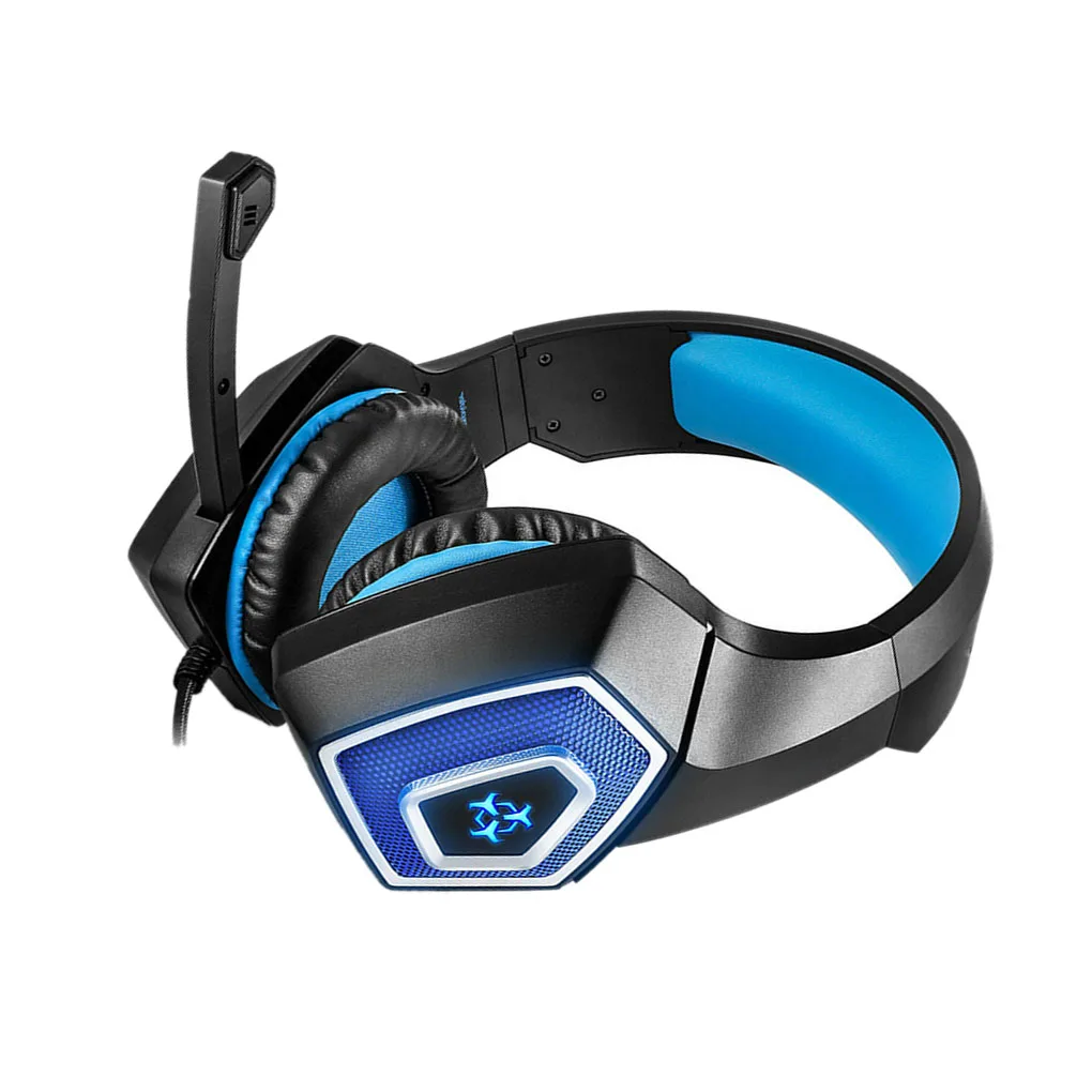 

Проводные Игровые наушники RGB со светодиодсветильник кой, 3,5 мм