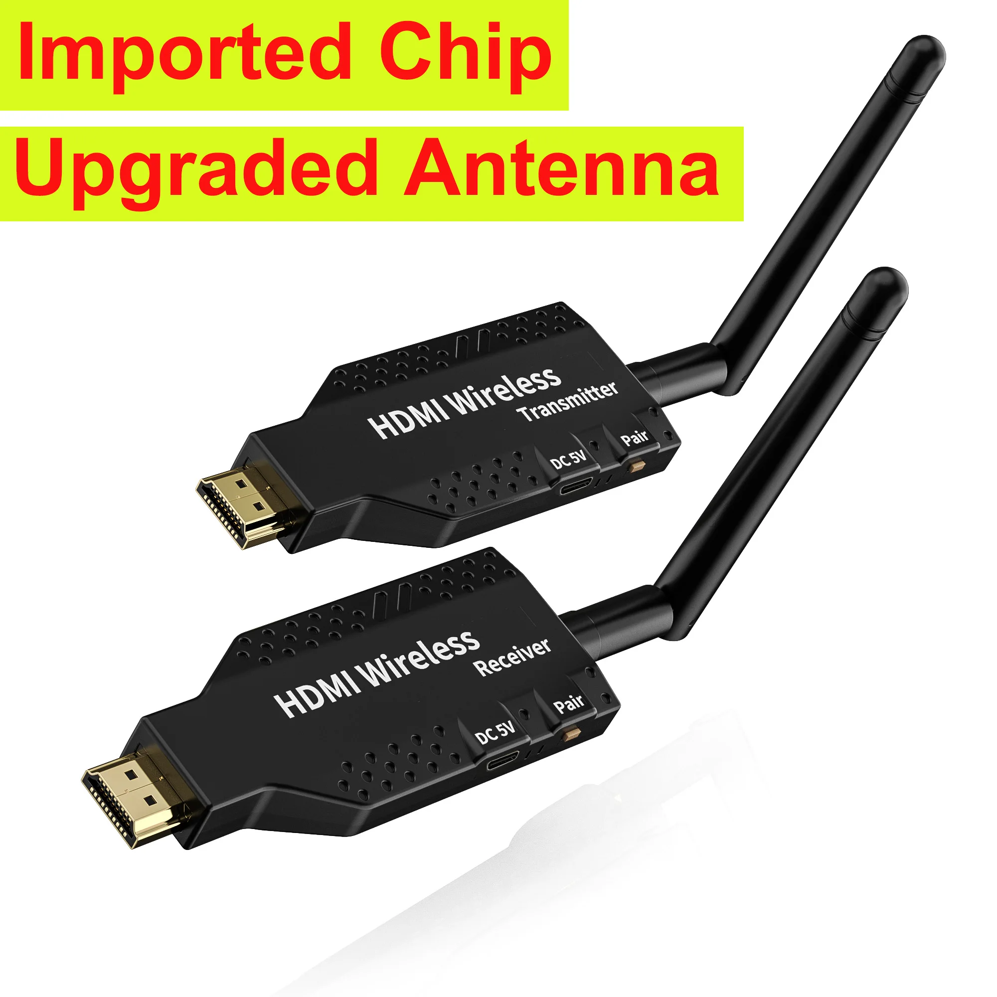 Беспроводной приемопередатчик видеосигнала, HDMI удлинитель для телевизора, зеркальный экран, адаптер, переключатель DVD, ПК на телевизор, проектор, 50 м