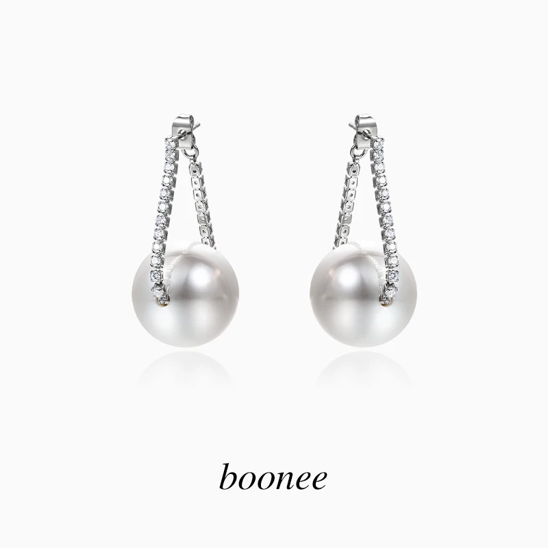 

LONDANY earrings Fashionable and luxurious pearl earrings elegant and high-end earrings earrings female jewelry