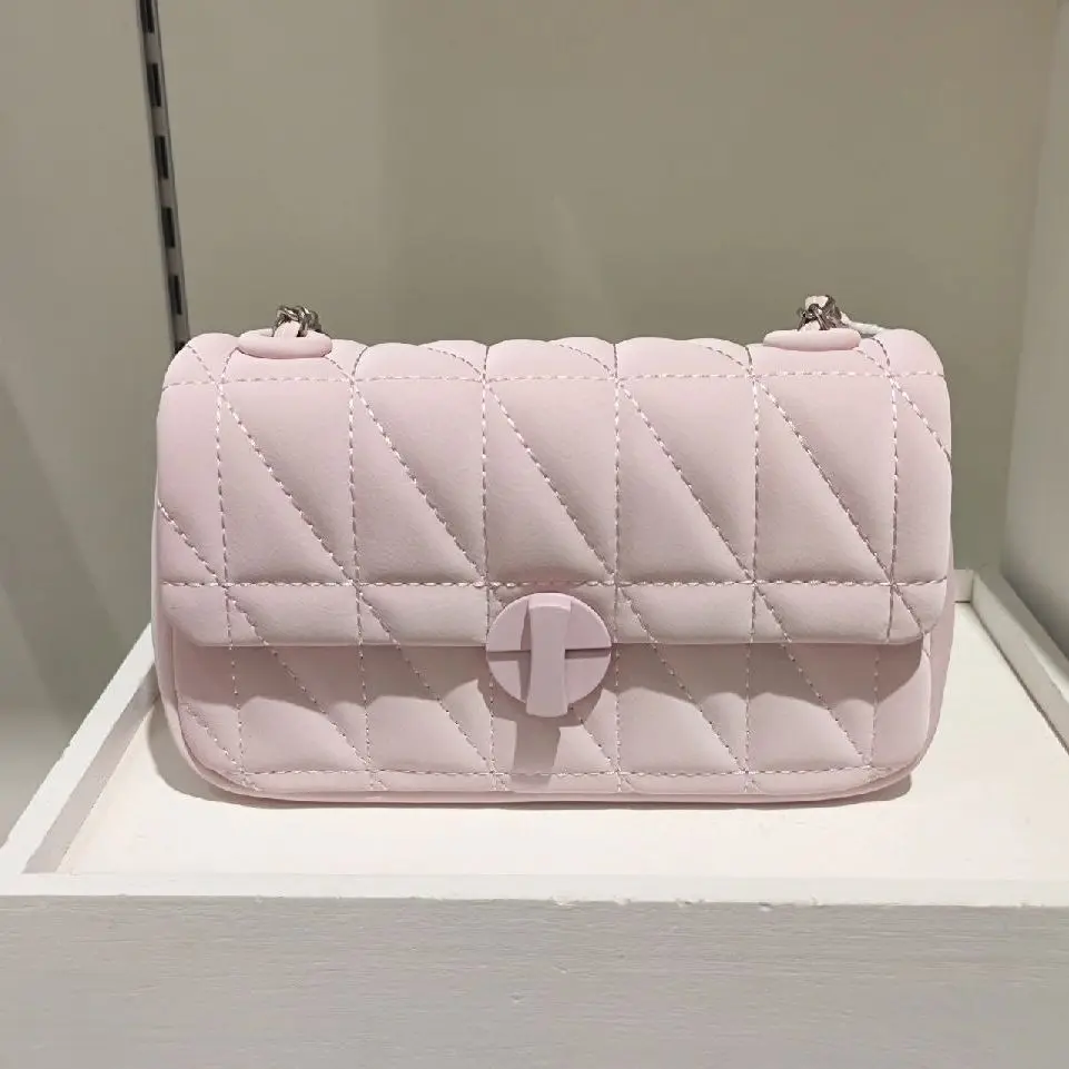 

New Crossbody Bag Candy Color Ladies Pu Leather Handbag Women's Multi-function Large Capacity Shoulder Bag Fashion Crossbody Bag