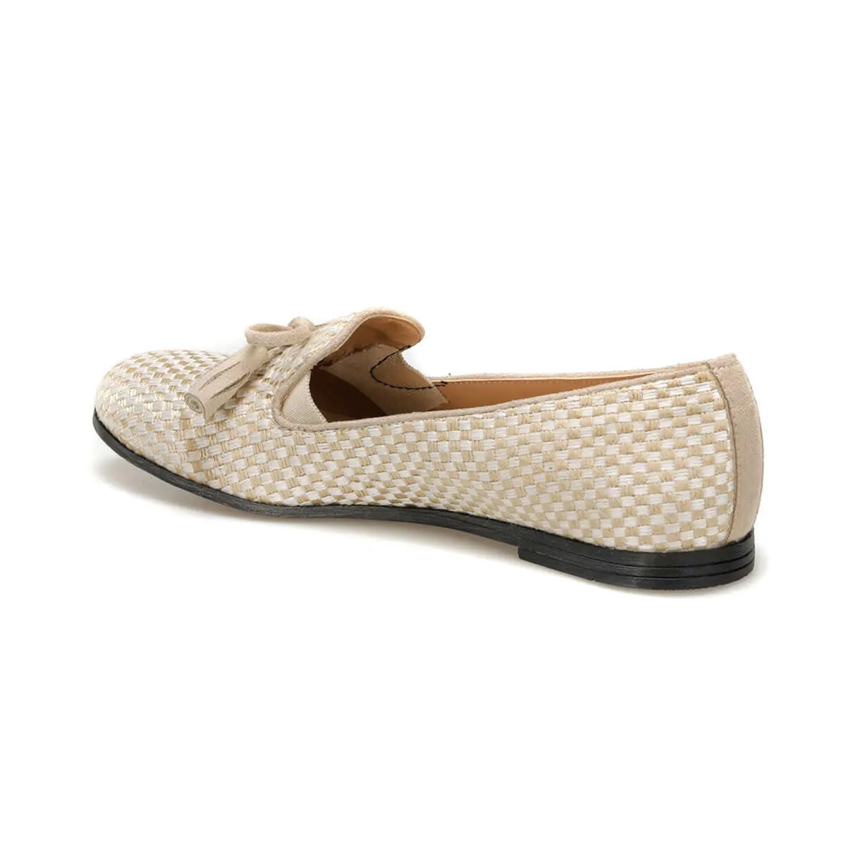 

DS19039 Beige Women 'S Loafer Shoes