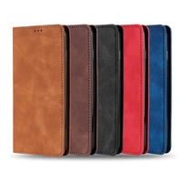 leather magnet flip book case for samung galaxy a12 galaxya12 a 12 sm a125f a125 wallet case for samung a12 6 5 inch cover