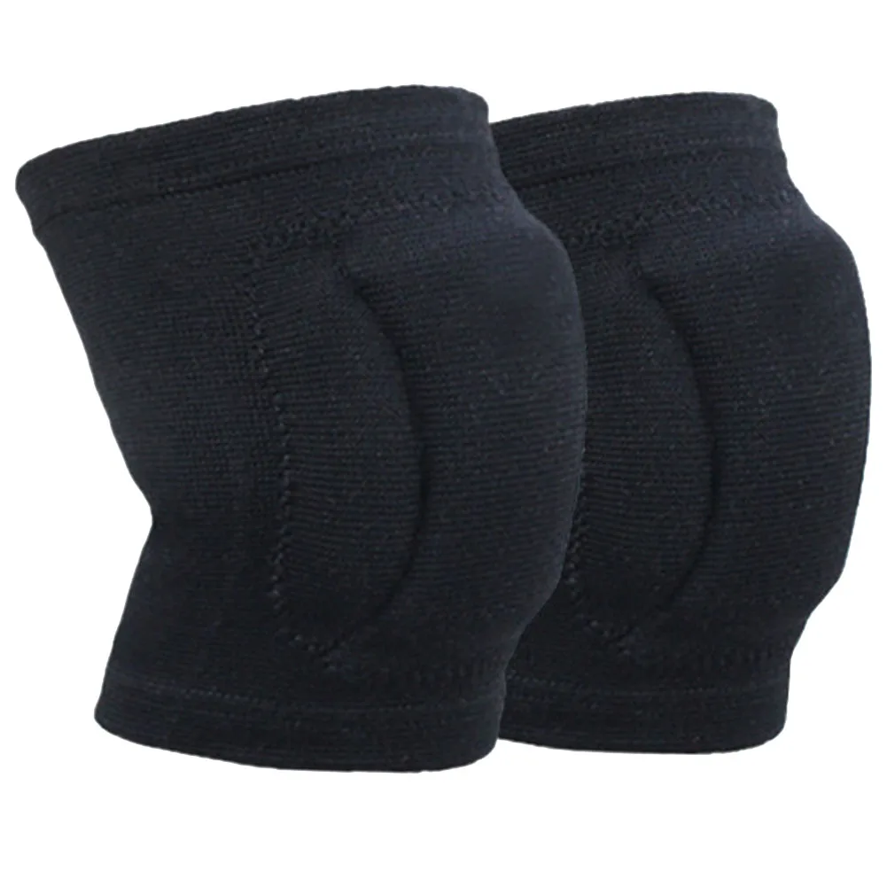 

1 Pair Antislip Strip Pressing Pads Protective Practical Outdoors Knitted Sweatproof Silicone Breathable Knee Cap Shock Reduce