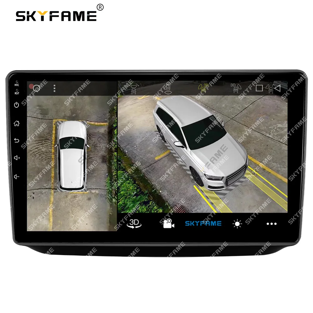 SKYFAME Автомобильная Рамка адаптер Canbus коробка декодер Android радио приборная