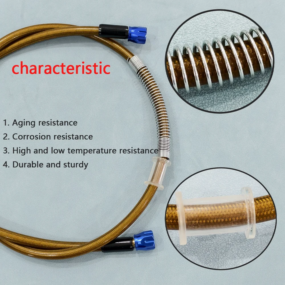 0 28 45 90 градусов M10 плетеный мотоциклетный красный тормозной шланг из нержавеющей