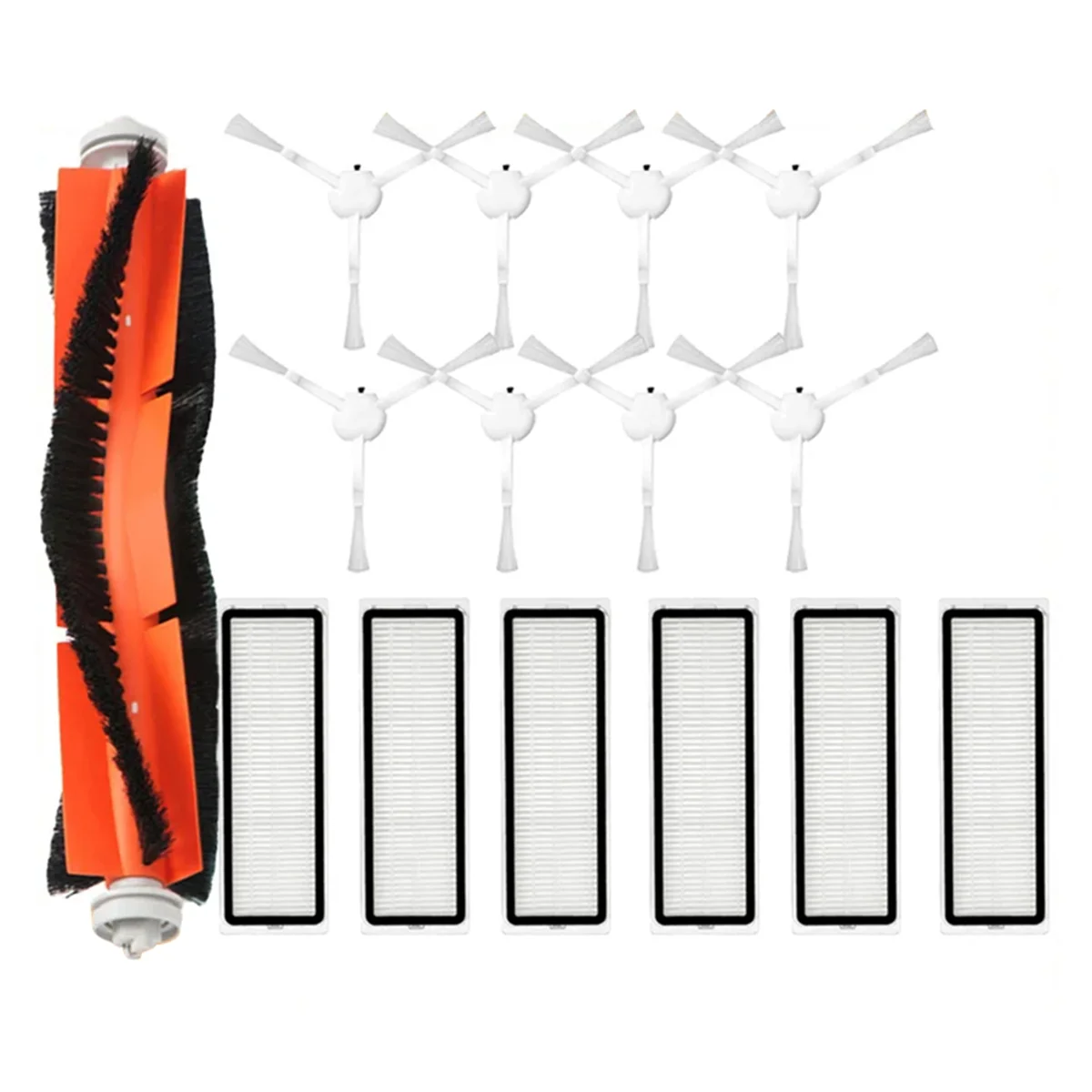 Для Xiaomi Dreame Bot D10 Plus RLS3D/Z10 Pro/L10 основная боковая щетка Hepa-фильтр запасные части