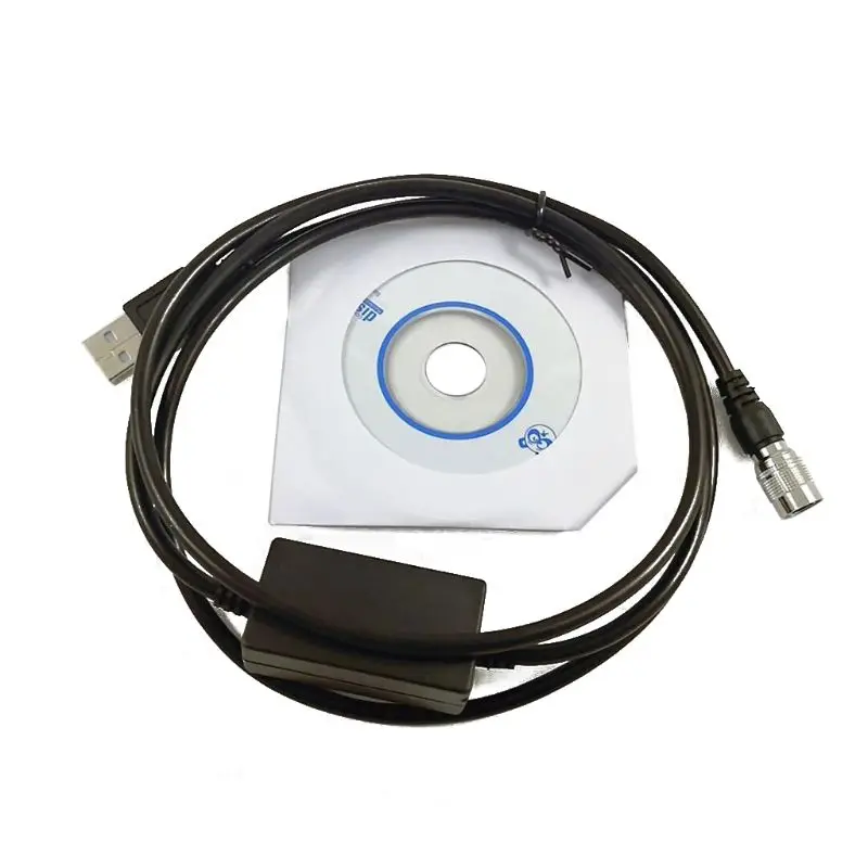 

USB Data Download Cable For Topcon Gowin Total Station Hirose Connector JIAN