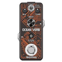 vsn lef 3800 digital reverb pedal guitar ocean verb pedals room spring shimmer 3 modes wide range with storage of timbre pedal