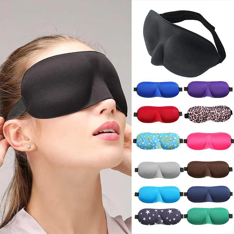 

Full Cover Sleeping Mask Travel Rest Eye Masks Eye Shade Blindfold Mask For Sleep On Eyes Sleeping Aid Eyepatch For Women Men