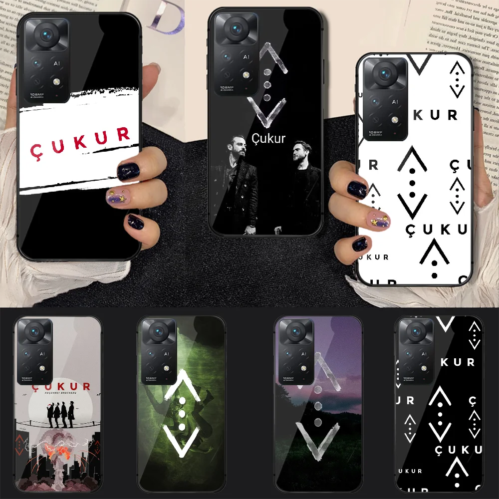 

Turkey Cukur Show TV Tempered Glass Phone Case Cover For Xiaomi Redmi Note 7 8 9 10 11 12 S Pro Plus 5G 9C 10C K60