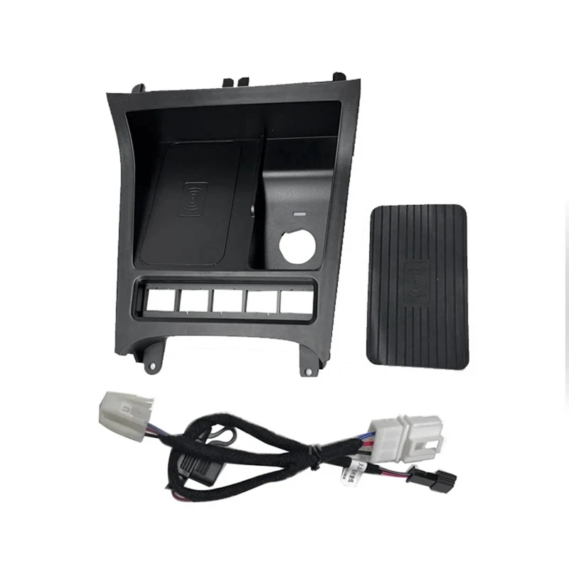 Автомобильное беспроводное зарядное устройство QI для телефона VW Golf 6 MK6 Sagita Scirocco