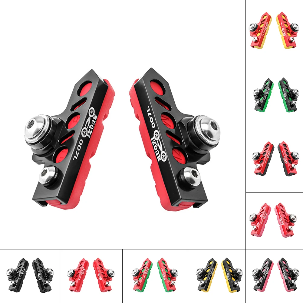 

1pair MUQZI MTB Wheel Brake Pads Caliper Brakes Block MTB Road For Wheels Brake Shoes Durable C Brakes Bike Bicycle Accessories