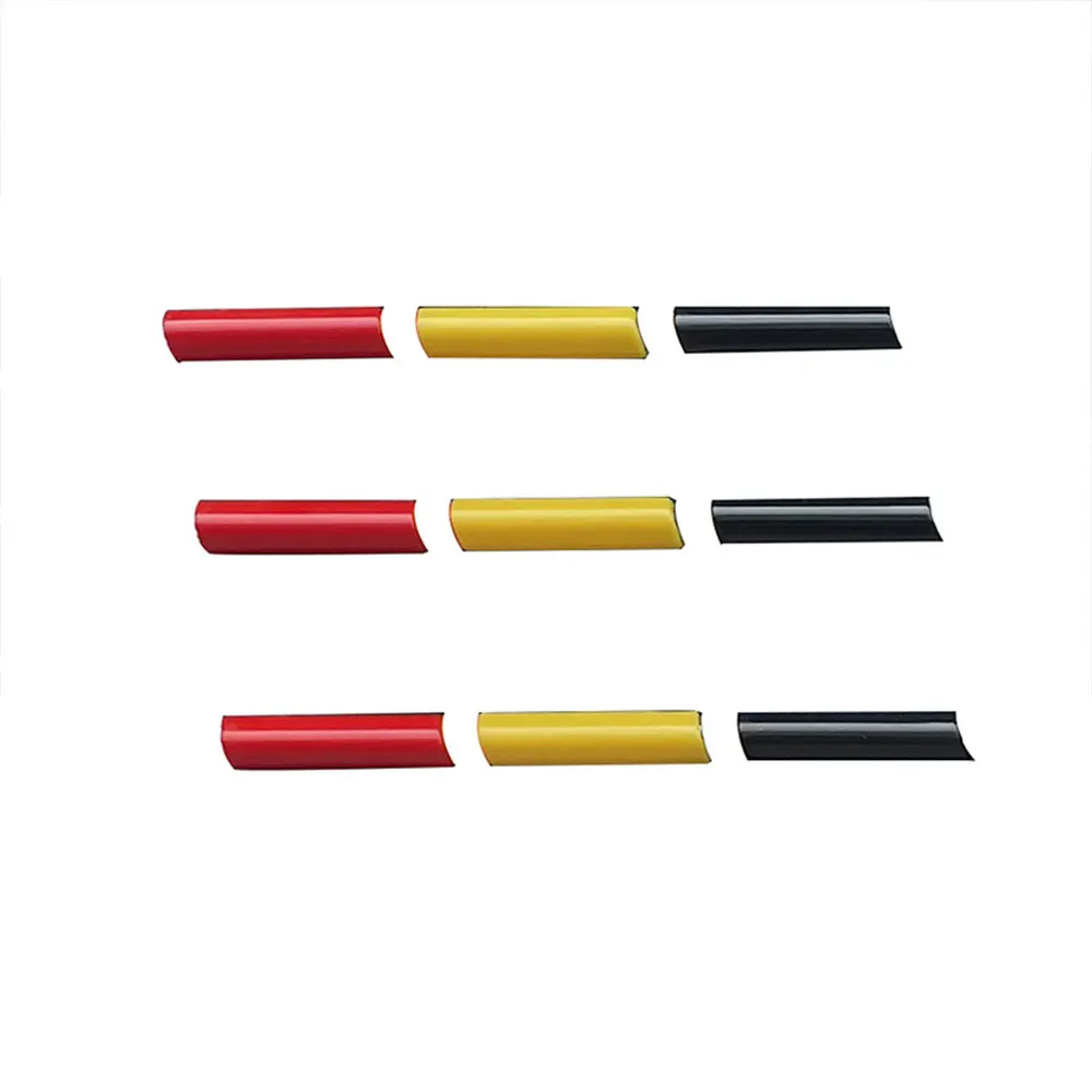 Полоски для отделки передней решетки автомобиля декоративные трехцветные